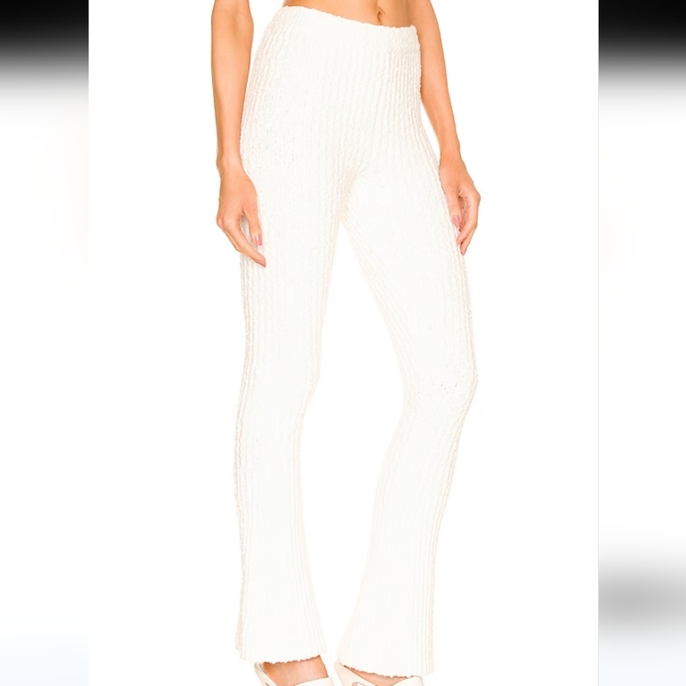 New. Tara Boucle Knit flarPant NBD REVOLVE flare pants/ Sweater pants/legging - Picture 3 of 6